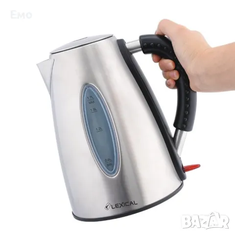 Електрическа кана от неръждаема стомана - Lexical LEK-1410 - Гаранция 24 месеца , снимка 5 - Кани - 48430923