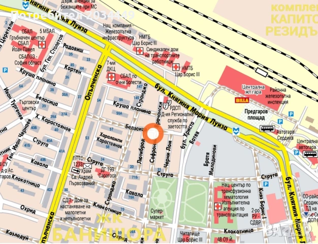 Споделено паркомясто за мотори в Банишора, снимка 3 - Гаражи и паркоместа - 53513340