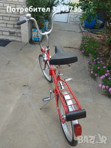 Велосипед Балканче /Пони/сгъваемо 20 цола ретро от соца., снимка 10 - Велосипеди - 50437595