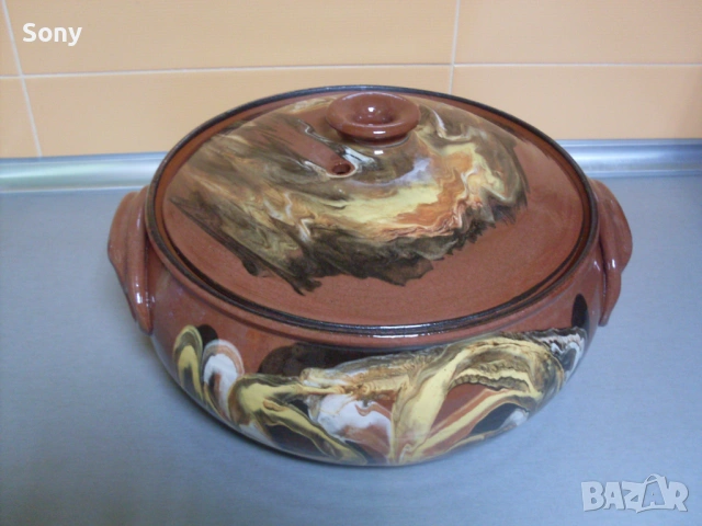 Керамичен съд- "Гърне"., снимка 3 - Антикварни и старинни предмети - 53663660