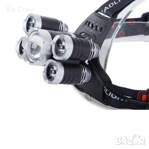 Мощен Led челник 5 в 1 с регулируем ъгъл, снимка 4 - Лед осветление - 53804709