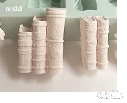 Книга Книги прави силиконов молд форма фондан гипс завършване училище , снимка 3 - Форми - 40512949