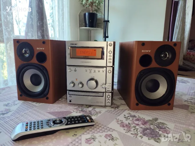 SONY CMT-CPX1 - Bluetooth (блутут) аудиосистема в перфектно състояние, снимка 3 - Аудиосистеми - 56226702
