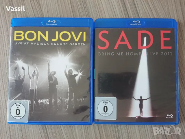 VHS James Brown Metallica DJ Bobo DVD RUSH Bon Jovi Dream Theater Blu Ray LIVE концерти филми, снимка 4 - DVD дискове - 30422496