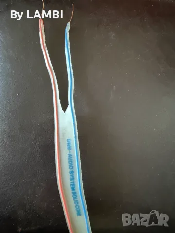 Hi Fi DNM Solid Core Speaker Cable 2x2m., снимка 2 - Други - 55709383