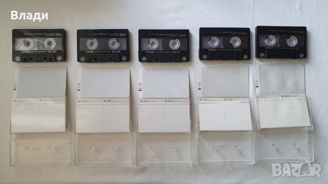 Аудио касети TDK SA-X90, TDK SA-X60, TDK SA-X100, снимка 5 - Аудио касети - 41767732