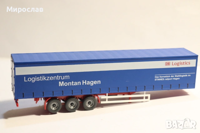 WIKING H0 1/87 РЕМАРКЕ КАМИОН МОДЕЛ ИГРАЧКА КОЛИЧКА, снимка 6 - Колекции - 53016642