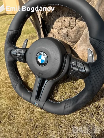 Оригинален BMW M Sport волан, снимка 3 - Части - 55994265