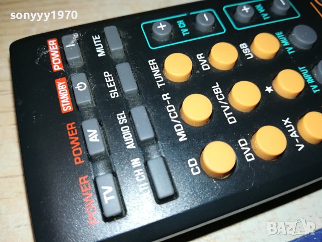 YAMAHA RECEIVER REMOTE CONTROL 1707231823, снимка 6 - Ресийвъри, усилватели, смесителни пултове - 41578043