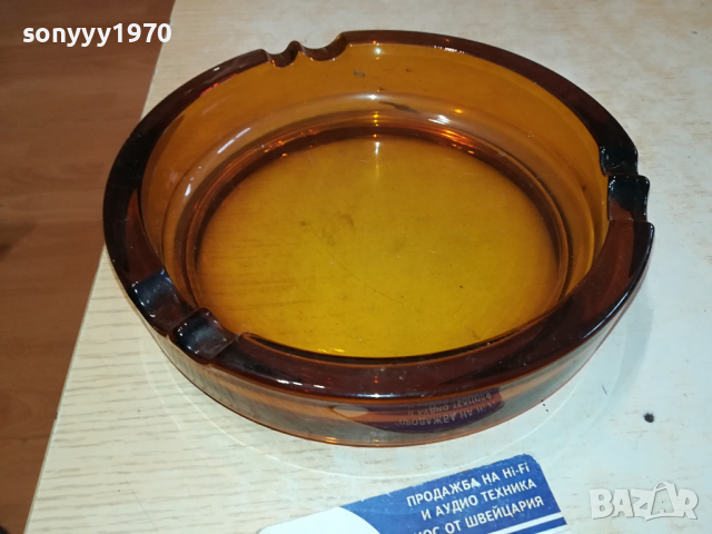 ГОЛЯМ МАСИВЕН ПЕПЕЛНИК 20СМ ОТ ГЕРМАНИЯ 0303241200, снимка 7 - Антикварни и старинни предмети - 44583121