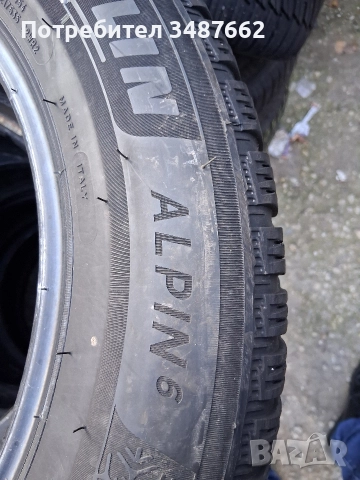 215 60 16 MICHELIN alpin 6 2бр всесезонни дот 2023г , снимка 6 - Гуми и джанти - 52753359