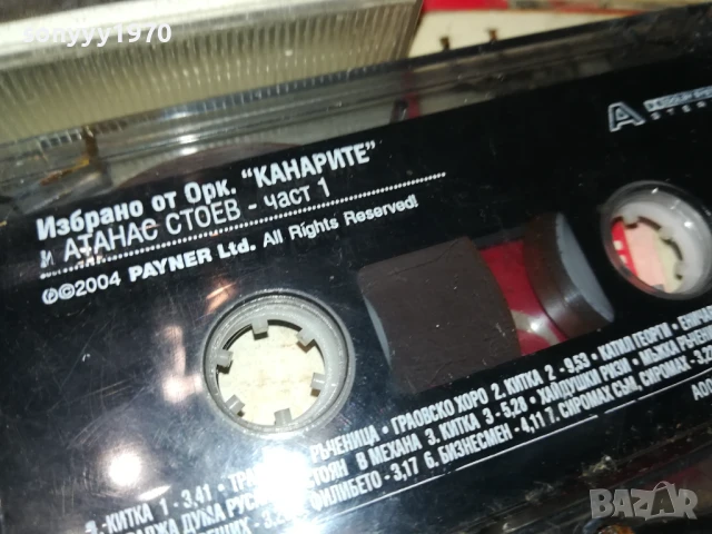 КАНАРИТЕ-ОРИГИНАЛНА КАСЕТА 0807231041, снимка 7 - Аудио касети - 50946995