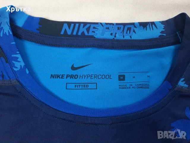 Nike Pro Hypercool - Оригинална мъжка спортна тениска размер M, снимка 8 - Тениски - 51253661