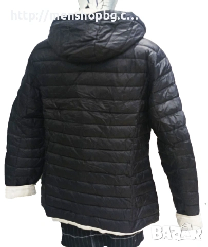 Двулицево пролетно яке - черно, снимка 3 - Якета - 53639470