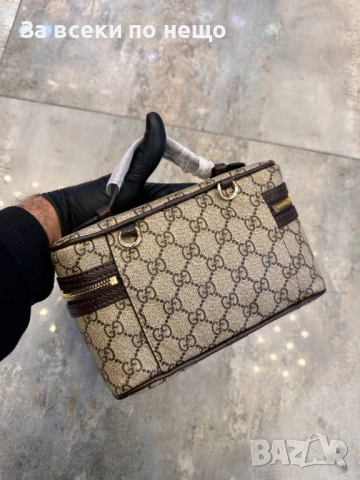 Gucci Дамска Чанта Тип Куфар - Различни Цветове Код E1323, снимка 6 - Чанти - 53758620