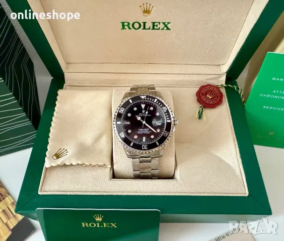 Часовник Rolex Submariner - Самонавиващ механизъм с кутия и документи, снимка 18 - Мъжки - 49420760