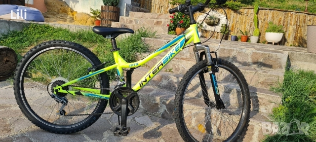 велосипед Interbike Everest 24'', електриково зелен