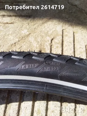 Външна гума за велосипед Continental28, снимка 3 - Части за велосипеди - 41443546