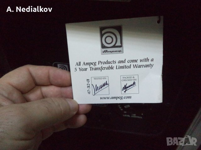 AMPEG BOX SVT610HLF, снимка 6 - Китари - 36030982