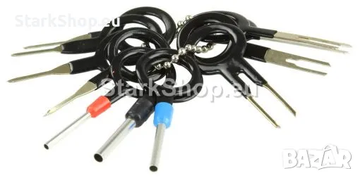 Комплект Инструменти за Тапицерия, Гумени Уплътнения и Лайсни 43 части Mar-Pol – Демонтаж на Интерио, снимка 3 - Други инструменти - 50260944