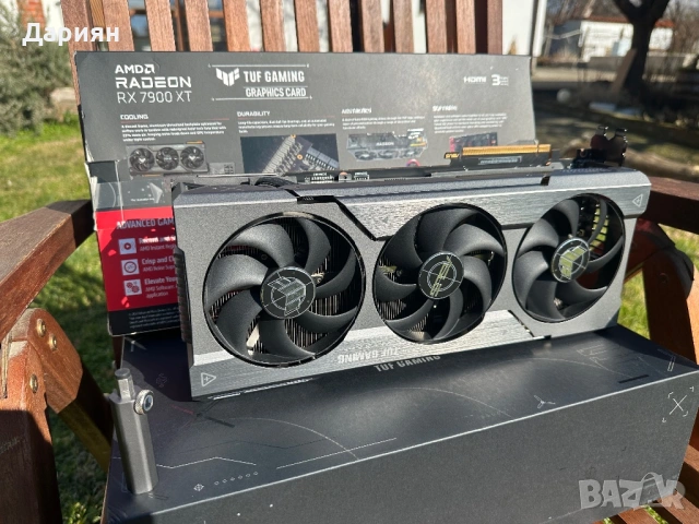 AMD Asus TUF RX7900XT OC Version 20GB, снимка 3 - Видеокарти - 53257766