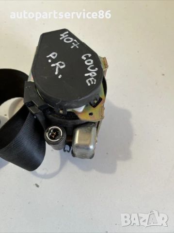 Предна дясна катарама за предпазен колан купе за Peugeot 407 (2005) 96454978XX, снимка 2 - Части - 53734160