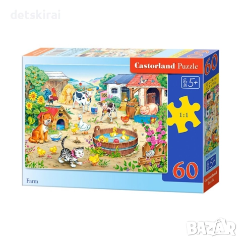 Пъзел 60 ел Castorland различни модели, снимка 5 - Игри и пъзели - 51674275