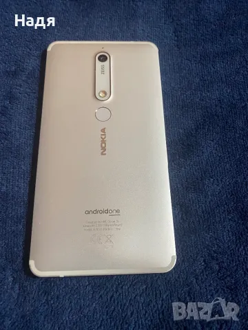 Nokia 6.1 -32GB,,бял,зарядно, снимка 9 - Nokia - 48466230