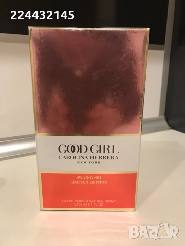 Carolina Herrera good girl swarovski limited edition 80ml в Дамски парфюми  в гр. Алфатар - ID35949163 — Bazar.bg