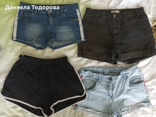 Тениски, къси панталони, пола - размер 146-152, снимка 1