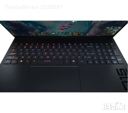 НОВ HP OMEN/15.3” 165Hz/i5-14450HX/RTX 5050 8GB/16GB DDR5/1TB, снимка 4 - Лаптопи за игри - 56173078