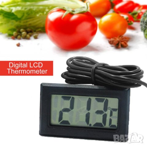 Цифров термометър със сонда / бял, снимка 2 - Друга електроника - 41996548