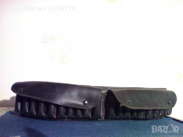 Ловджийски кожени патрондажи нормален и тристепенен и кожежи бесилки, снимка 9 - Оборудване и аксесоари за оръжия - 39164330