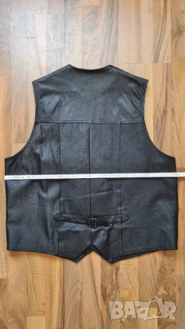 Мъжки елек от естествена кожа , снимка 5 - Други - 50892512