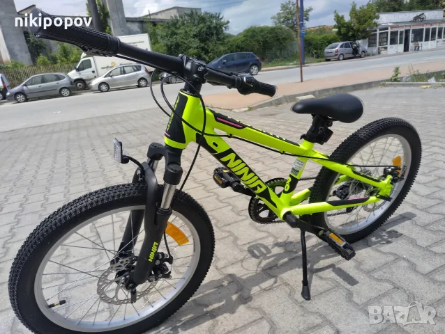 Промо велосипед 20" Passati NINJA жълт, снимка 6 - Велосипеди - 56194103