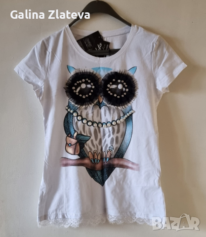 Дамска блузка, снимка 2 - Тениски - 36320303