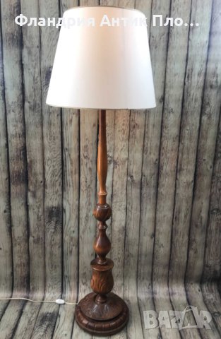 Дървен лампион в класически стил , снимка 2 - Лампиони - 41862653