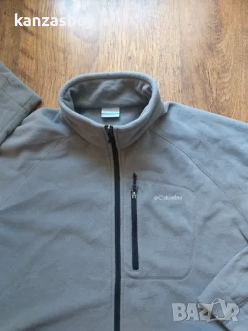 Columbia Fast Trek - мъжко поларено горнище КАТО НОВО 2ХЛ, снимка 5 - Спортни дрехи, екипи - 47884177