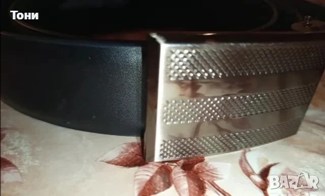 Нов Стилен Мъжки Колан Изцяло от Естествена Кожа 130см., снимка 3 - Колани - 53686097