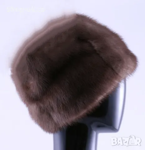 Шапка от естествен косъм , снимка 2 - Шапки - 48789302