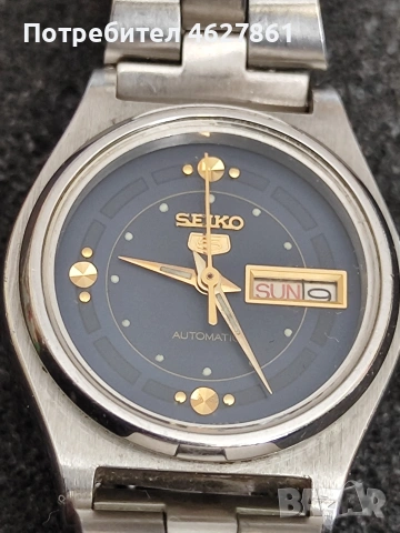 seiko 5 автоматик, снимка 9 - Дамски - 53768711