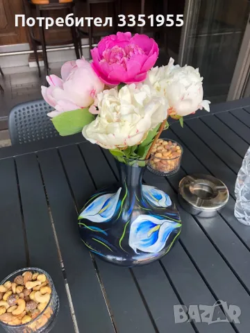 Ръчно рисувана Гарафа за Вино