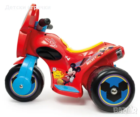 Акумулаторен мотор Мики Маус, 6V Injusa, детски мотор, Disney, снимка 2 - Детски велосипеди, триколки и коли - 50089406