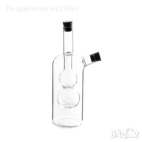 Съд за оцет и олио 2 в 1 Luigi Ferrero FR-6051, сива тапа, снимка 1