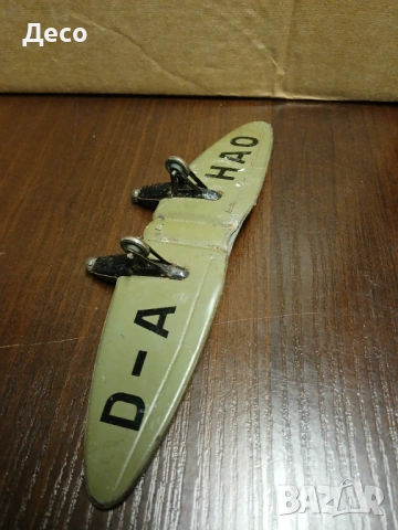 Част от стара немска играчка самолет., снимка 3 - Колекции - 53340889