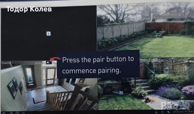 Безжичен WiFi комплект с 3 камери 2K Wire-Free HD видео с резолюция., снимка 4 - Комплекти за видеонаблюдение - 48891550