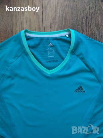 Adidas Women's Racing T-Shirt - страхотна дамска тениска, снимка 6 - Тениски - 36210395