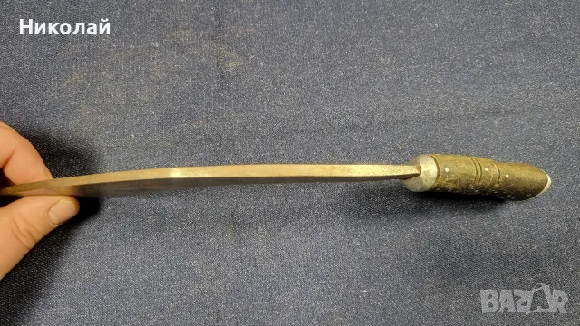 Голям нож кукри, снимка 3 - Антикварни и старинни предмети - 48382363