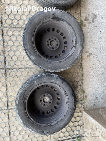 16” гуми с джанти Mercedes 5х112 с датчици за налягане на въздуха, снимка 5 - Гуми и джанти - 55539910