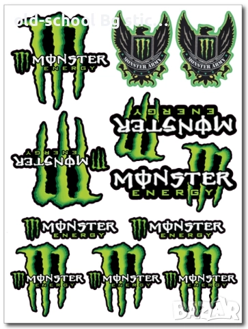 Стикери "MONSTER", снимка 18 - Други - 51858627